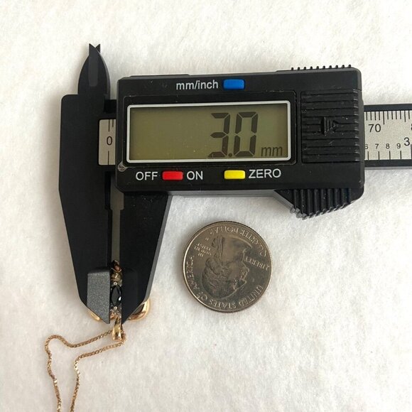 Ross-Simons Gold Vermeil Sterling Silver 925 Sapphire Heart Pendant Necklace 18" - Picture 14 of 16